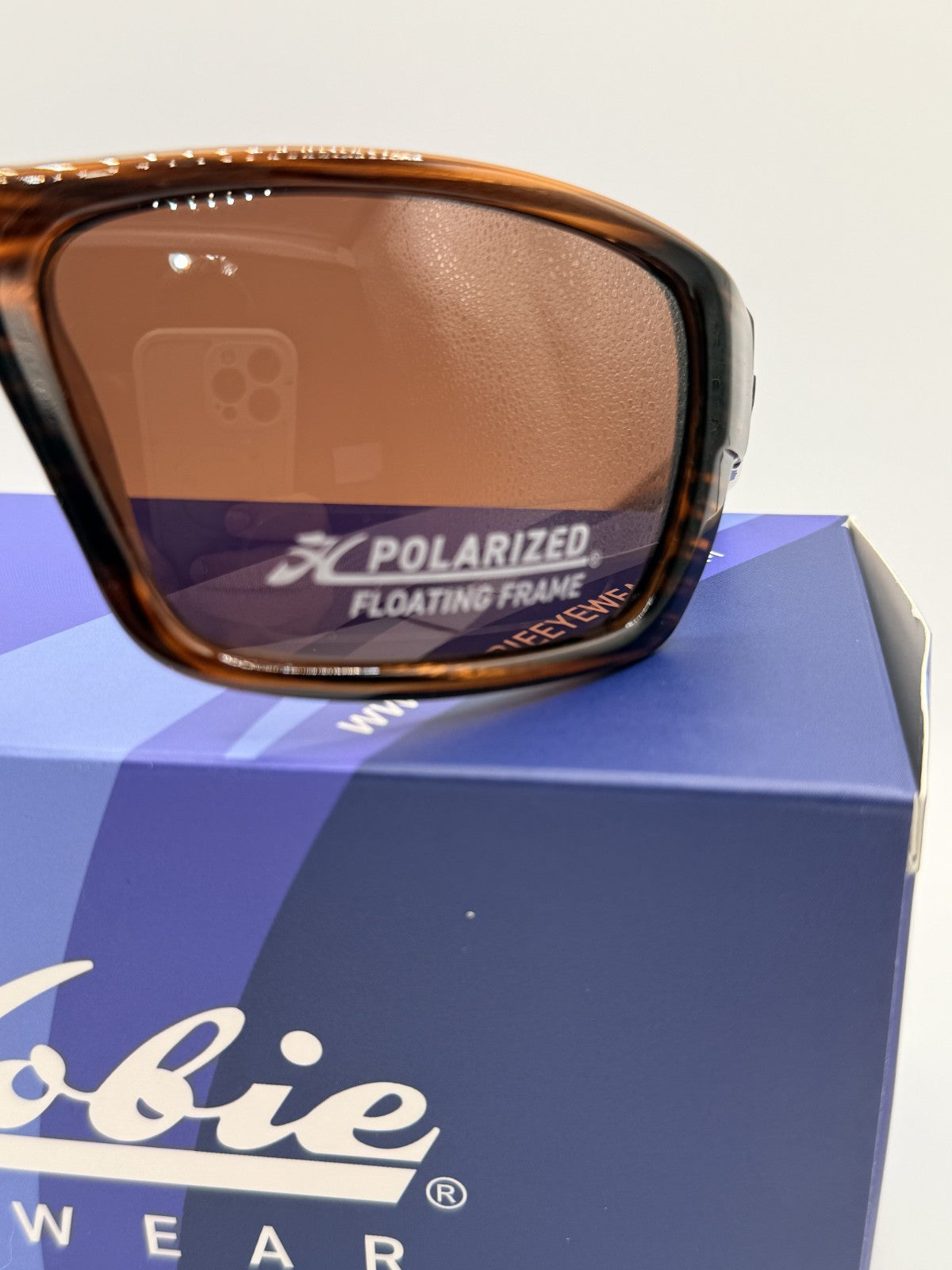 Hobie MOJO Sunglasses B292928 Browm Frame Copper Lens