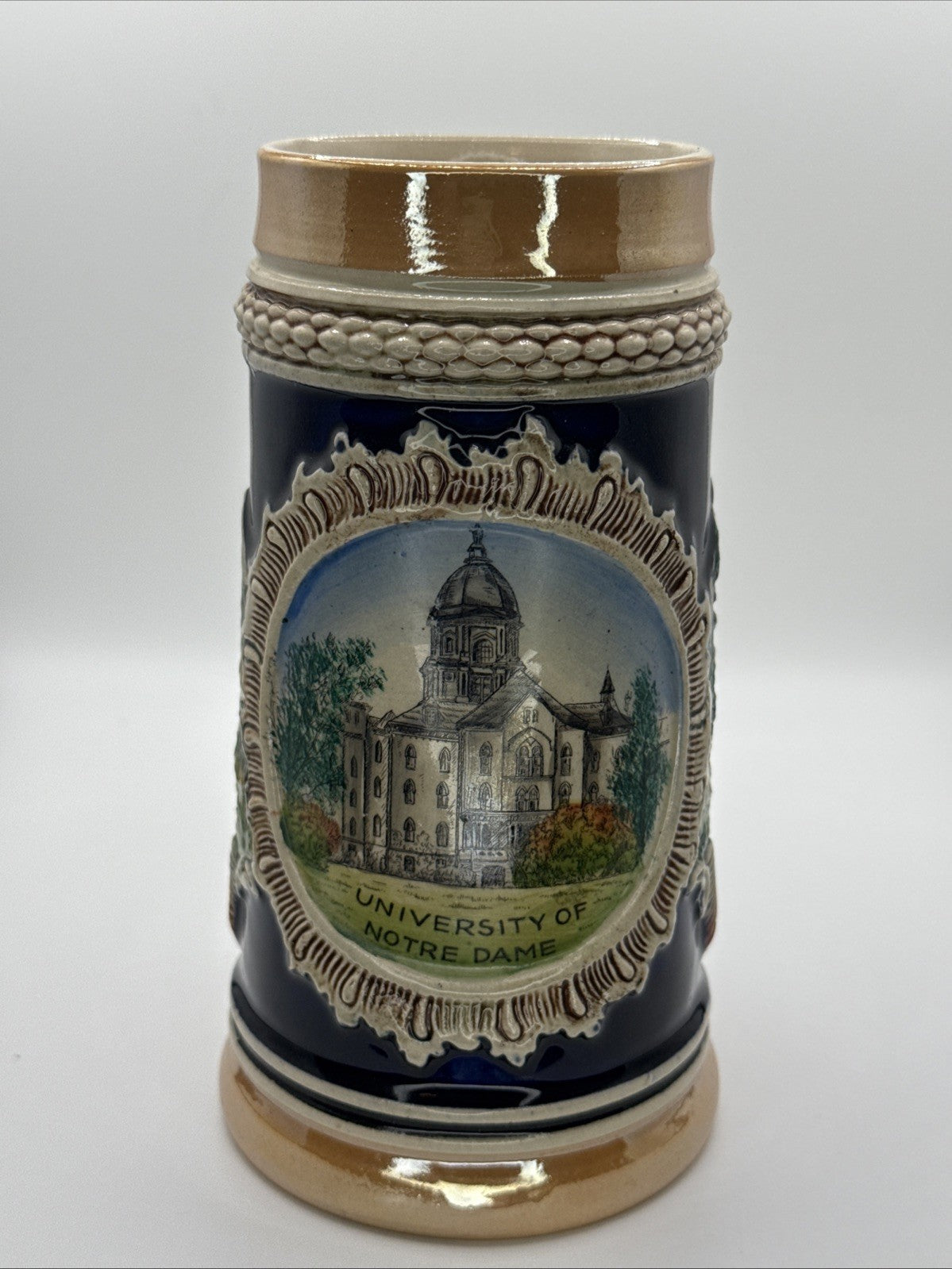Set Of 4 | Vintage | University Of Notre Dame Beer Stein | From Germany