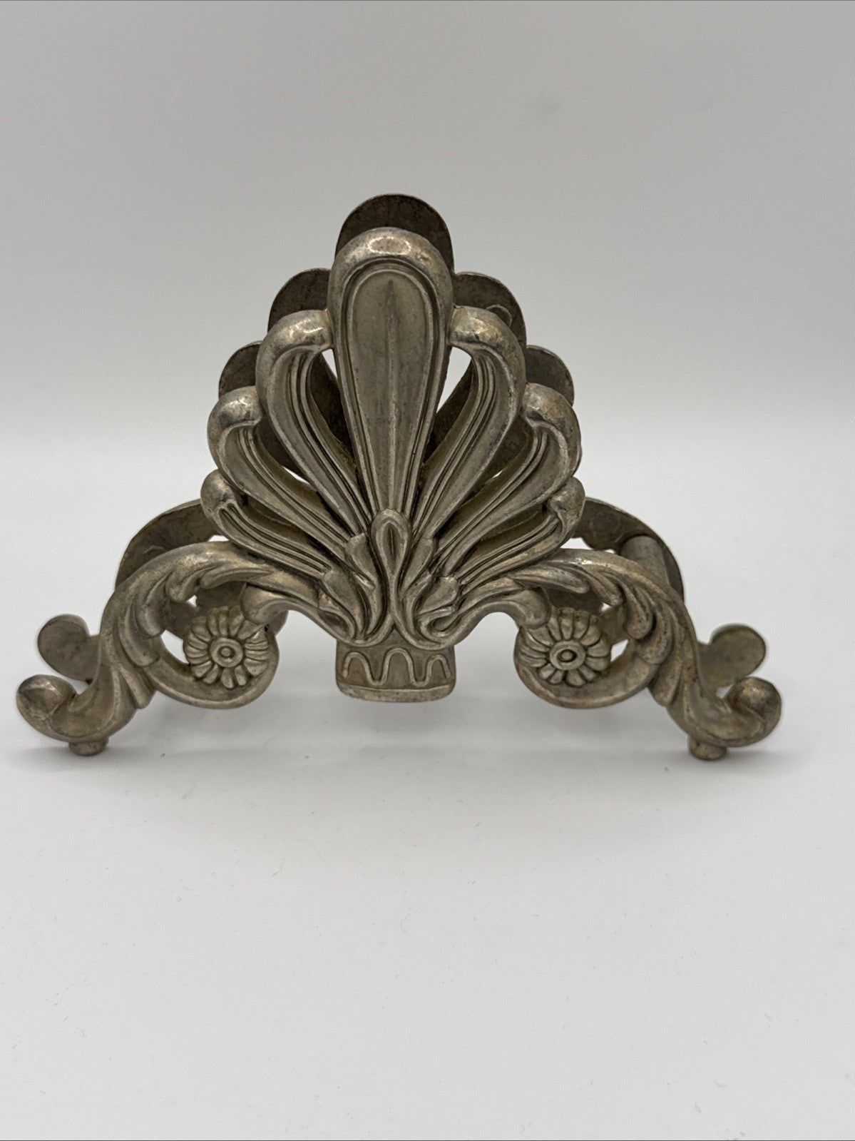 Vintage Silver Plate Knife Rest Italy Knife Holder  With matching Napkin Holders