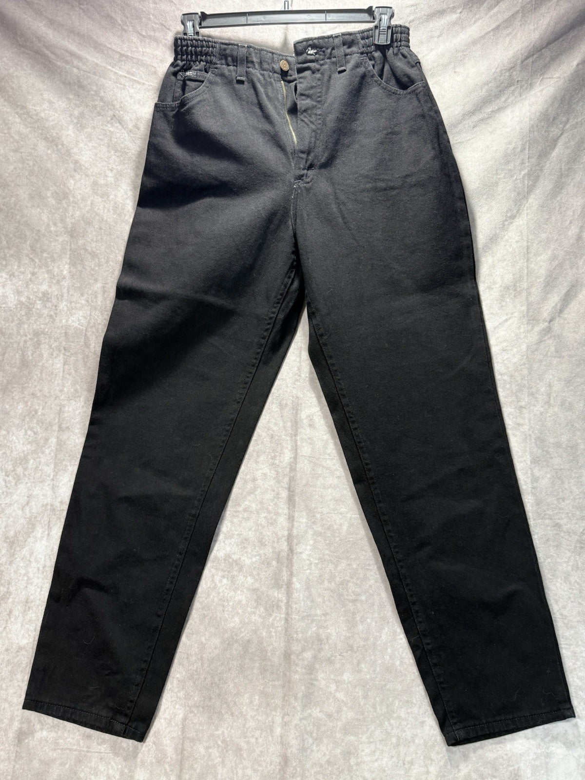 NWT Lee Jeans Double Black Elastic Sides Women’s Size M