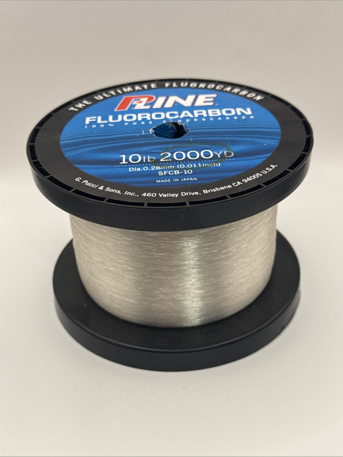 p-line fluorocarbon fishing line 10lb 2000 Yards