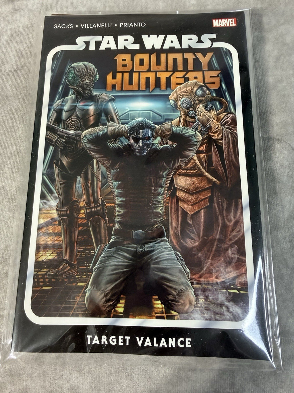 Set Of 7 Marvel Star Wars Comic Books In Protectors