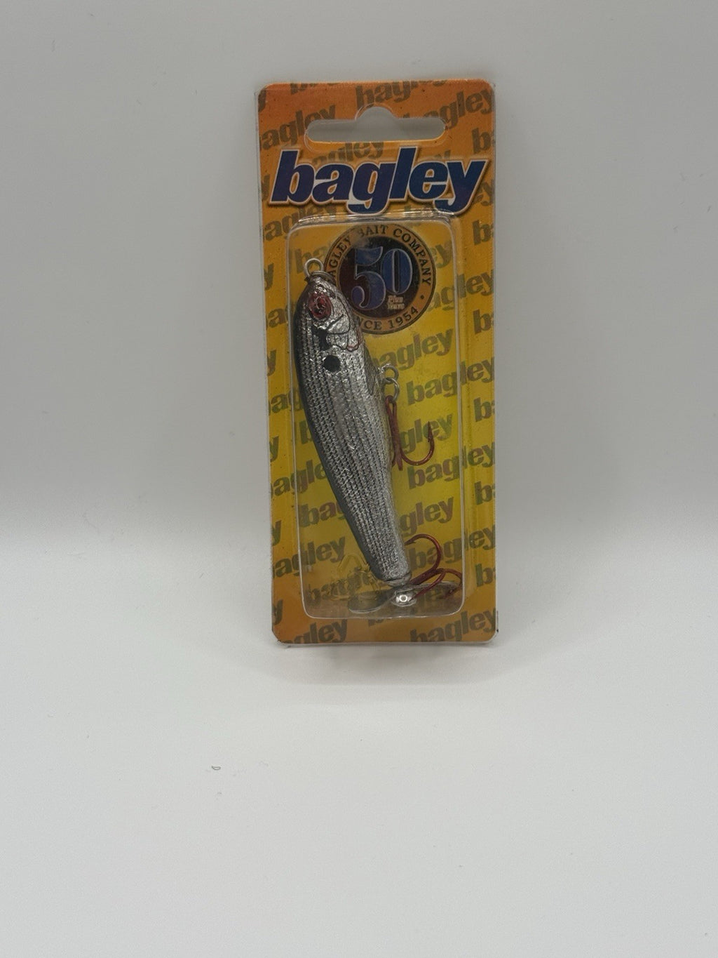 Bagley P-SPM2-BS  MIGHTY MINNOW TAIL SPIN  Red Hooks