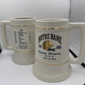 Set Of 2 | Notre Dame University Stein Mug | 1988 National Football Champions