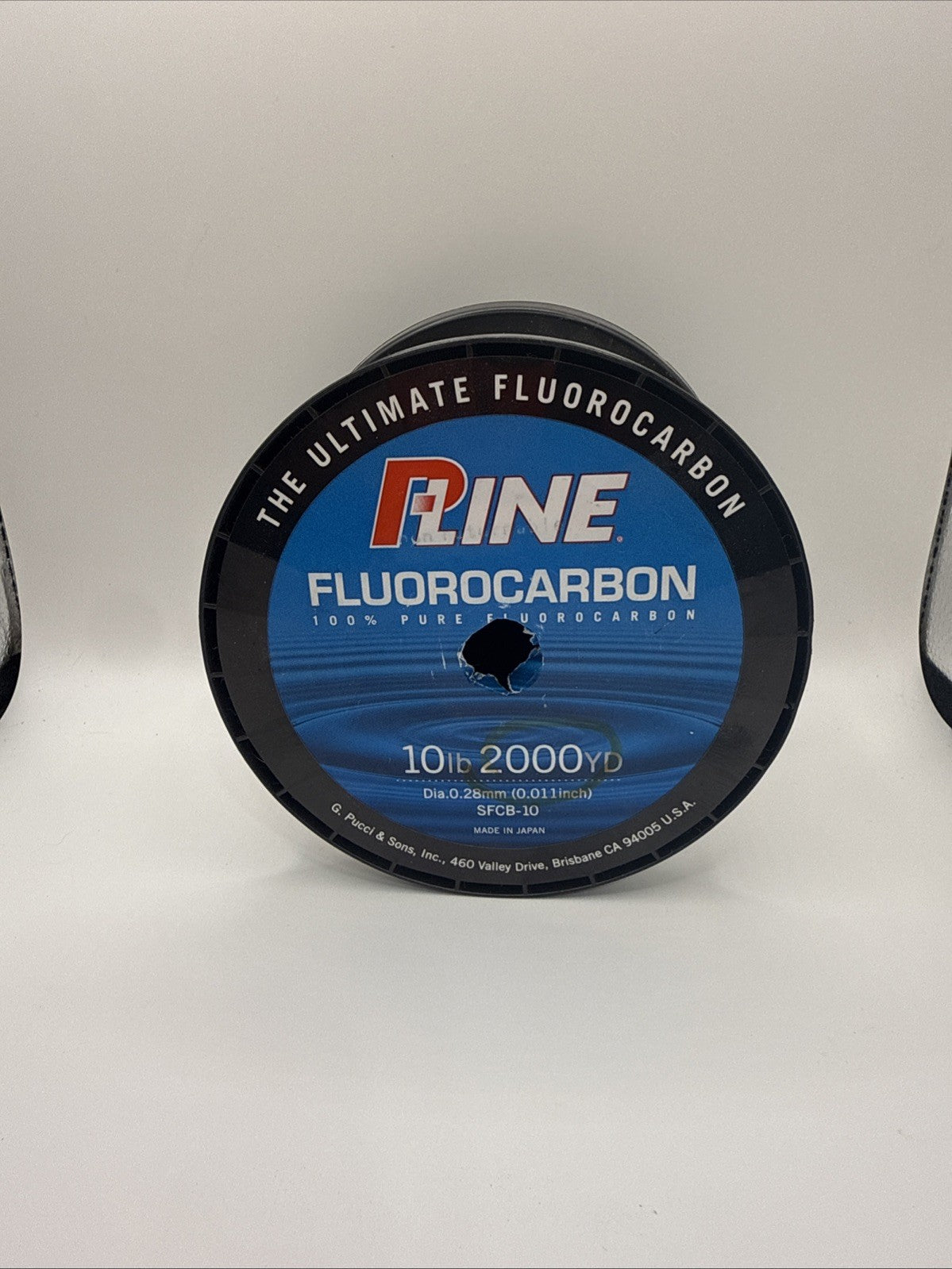 p-line fluorocarbon fishing line 10lb 2000 Yards