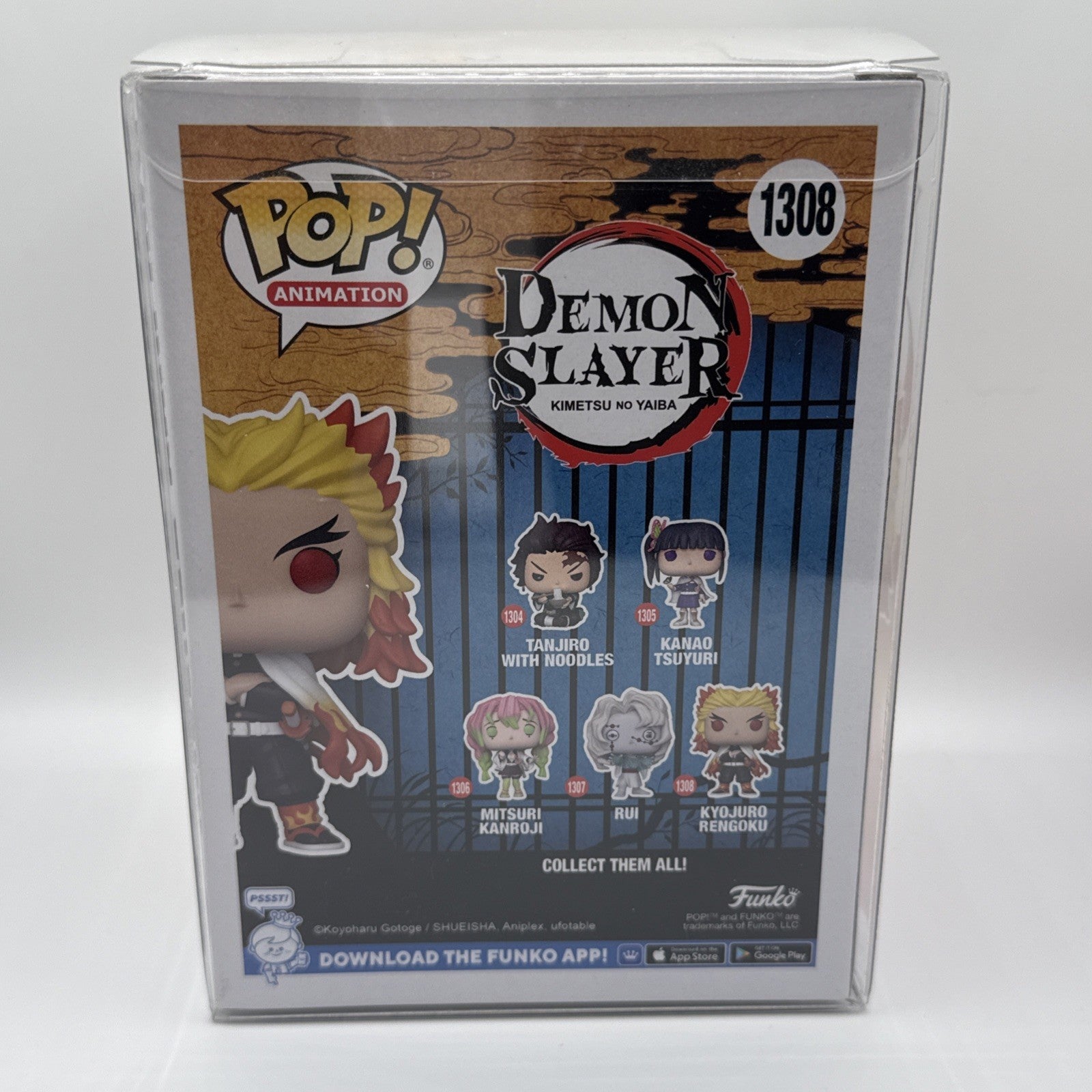 Funko Pop! Vinyl: Demon Slayer: Kimetsu no Yaiba - Kyojuro Rengoku SE GITD W/CVR
