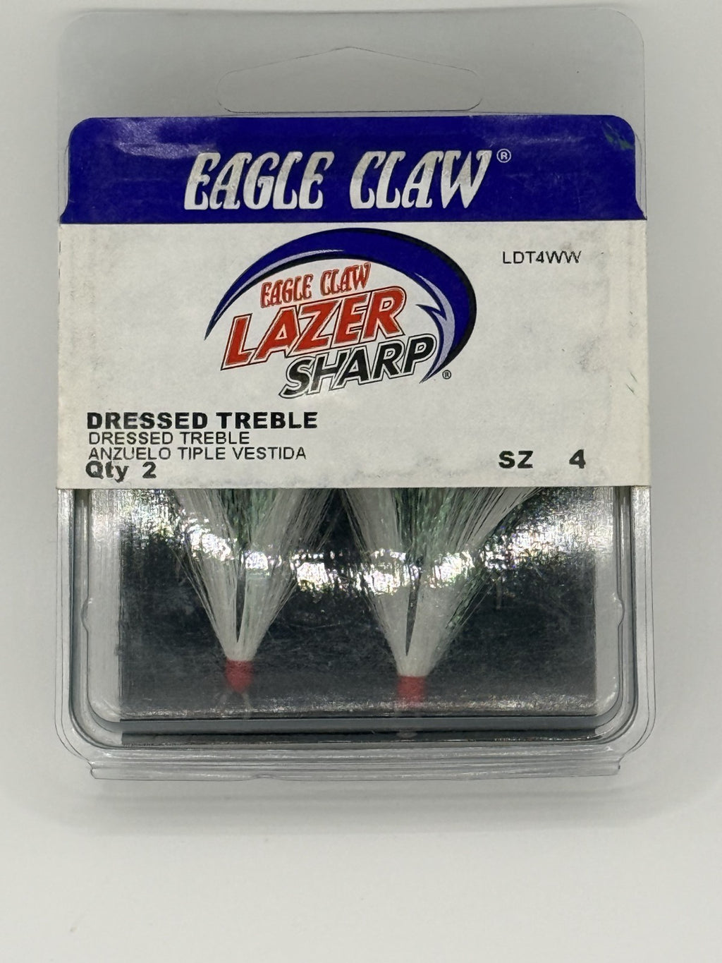 Eagle Claw Lazer Sharp Dressed Treble