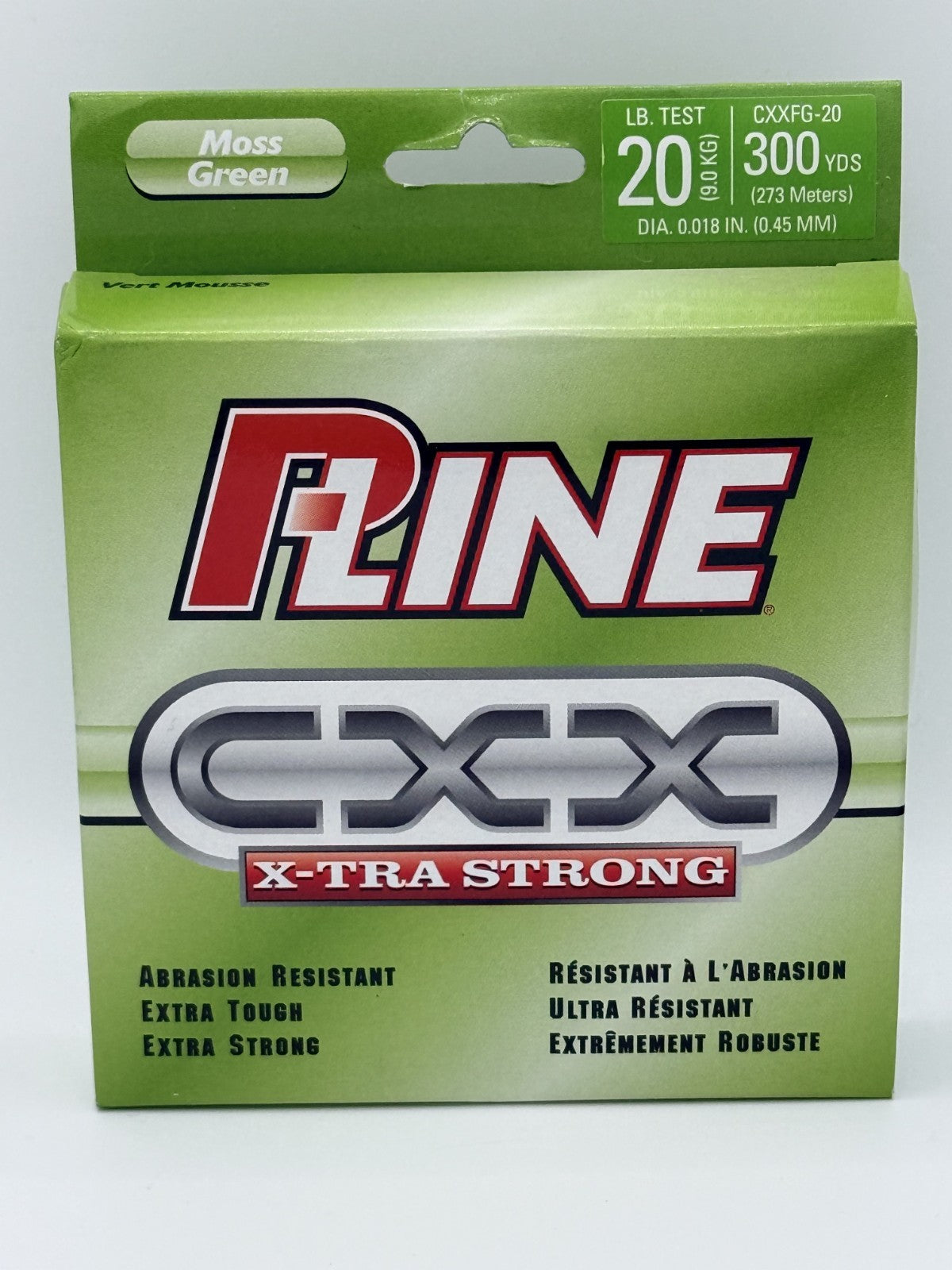 P-Line CXX X-TRA STRONG | Monofilament Line | Moss Green