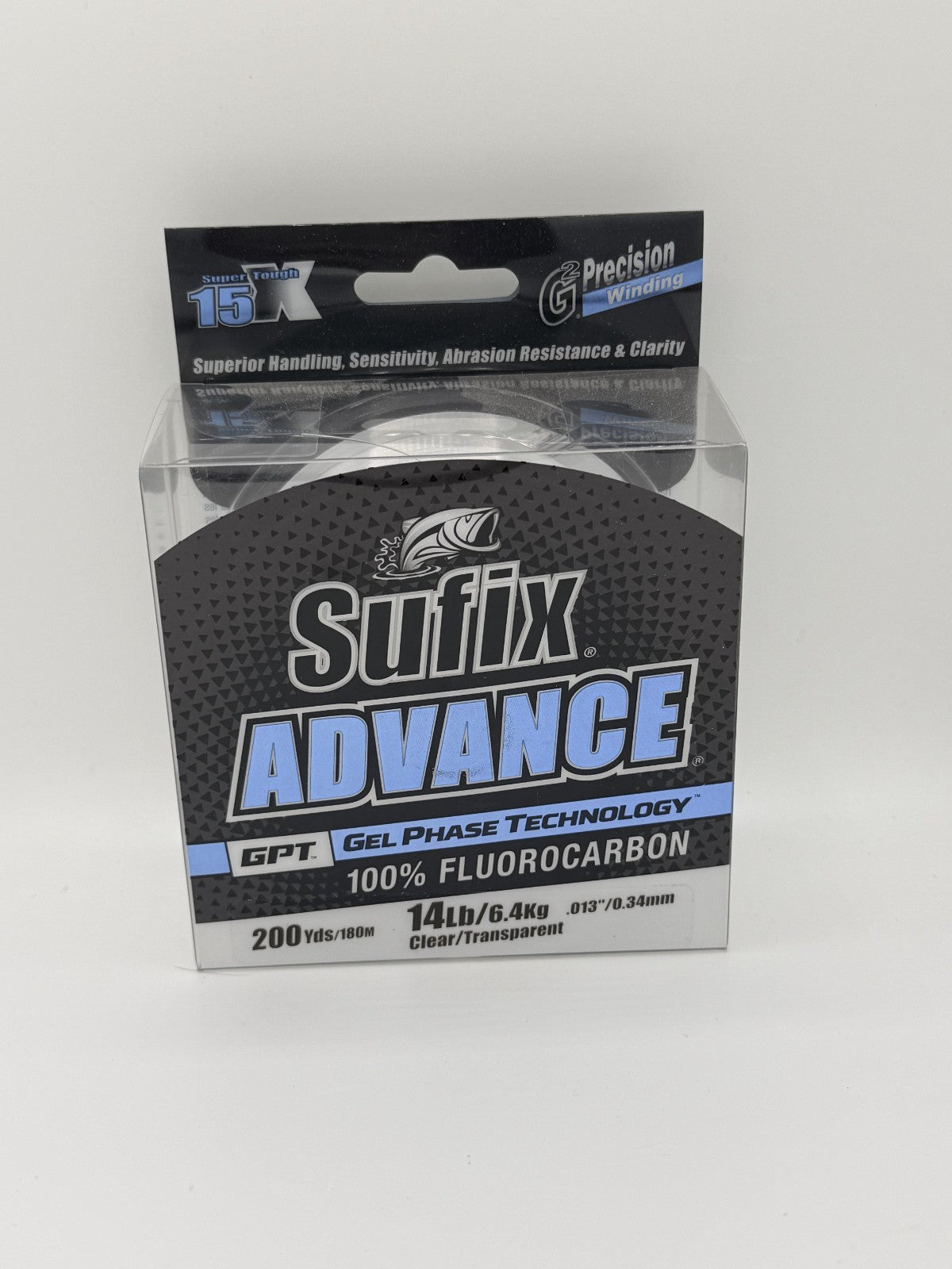 Suffix Advance Fluorocarbon Line 200yd  multi strengths
