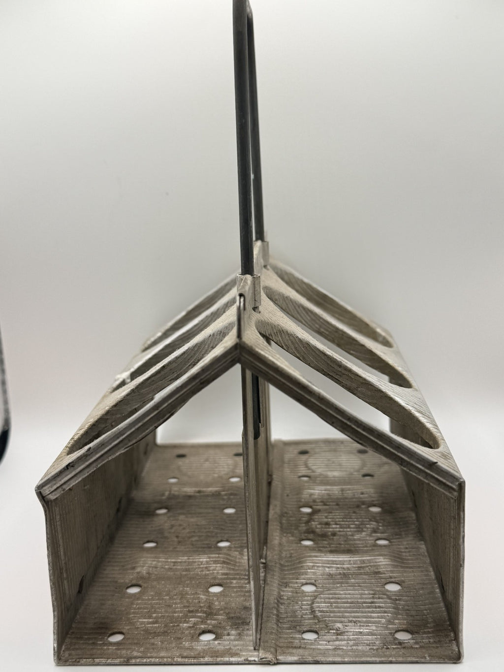 Vintage 1950s Coca-Cola Metal 6 Pack Bottle Carrier Coke Caddy Aluminum Holder
