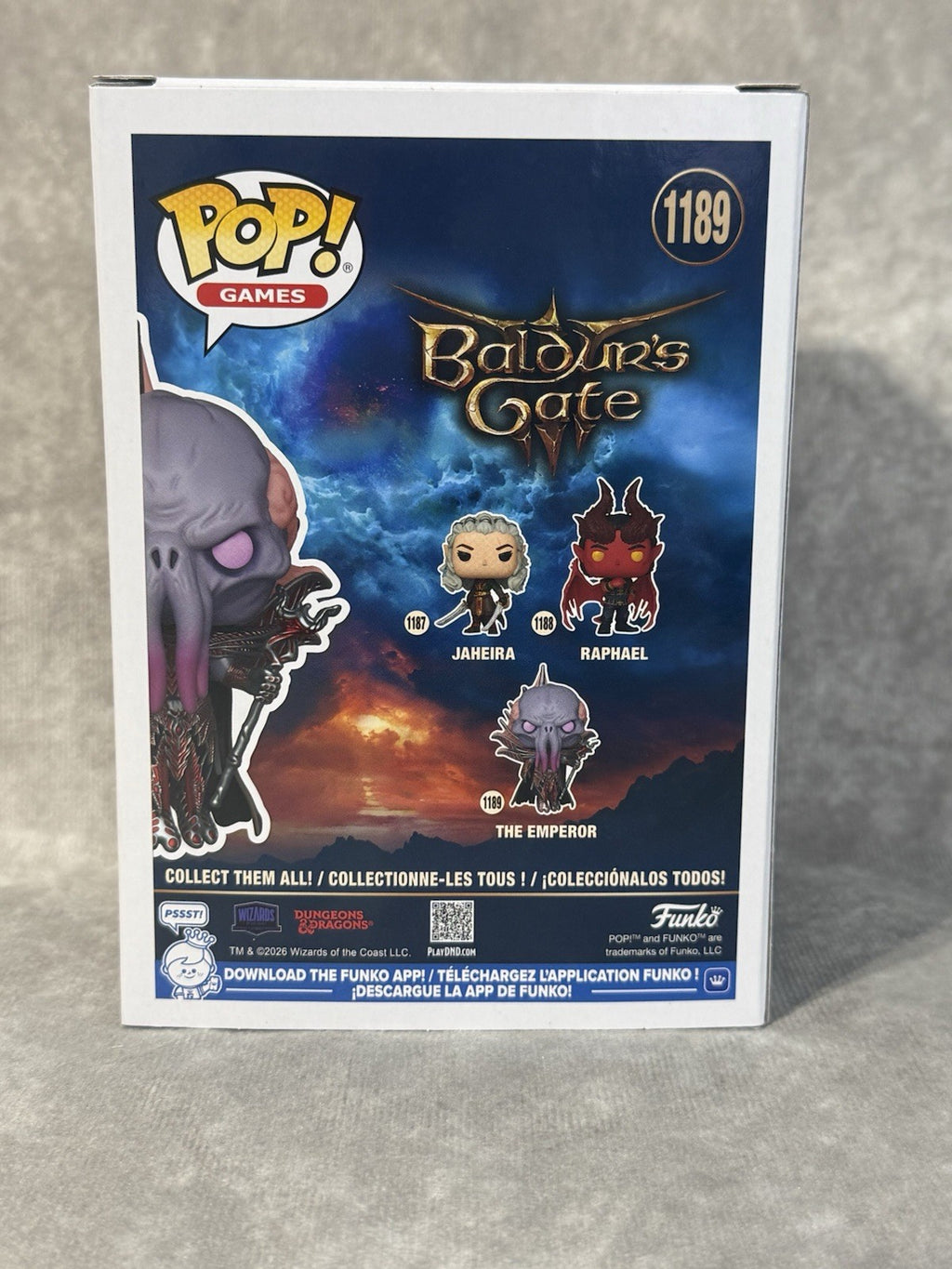 Funko Pop! Vinyl: Baldur's Gate - The Emperor #1189