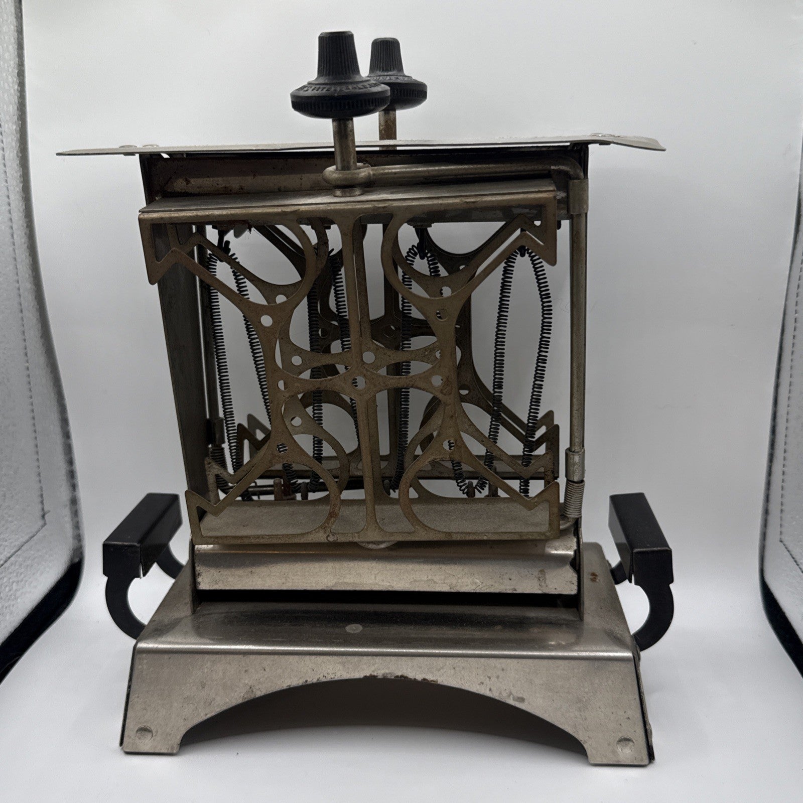 Vintage 1920s Star Electric Swivel Toaster By Fitzgerald Company