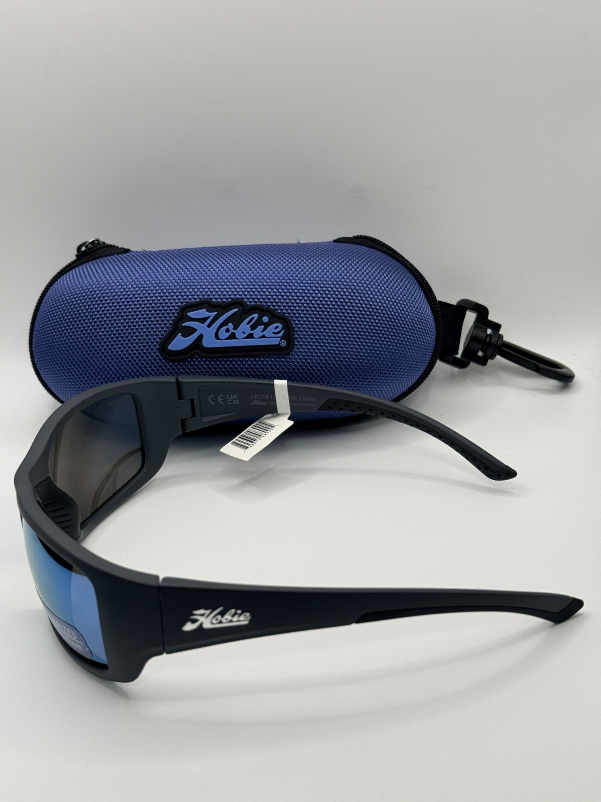 Hobie Everglade Sunglasses B090168 Grey Frame Cobalt Mirror Lens