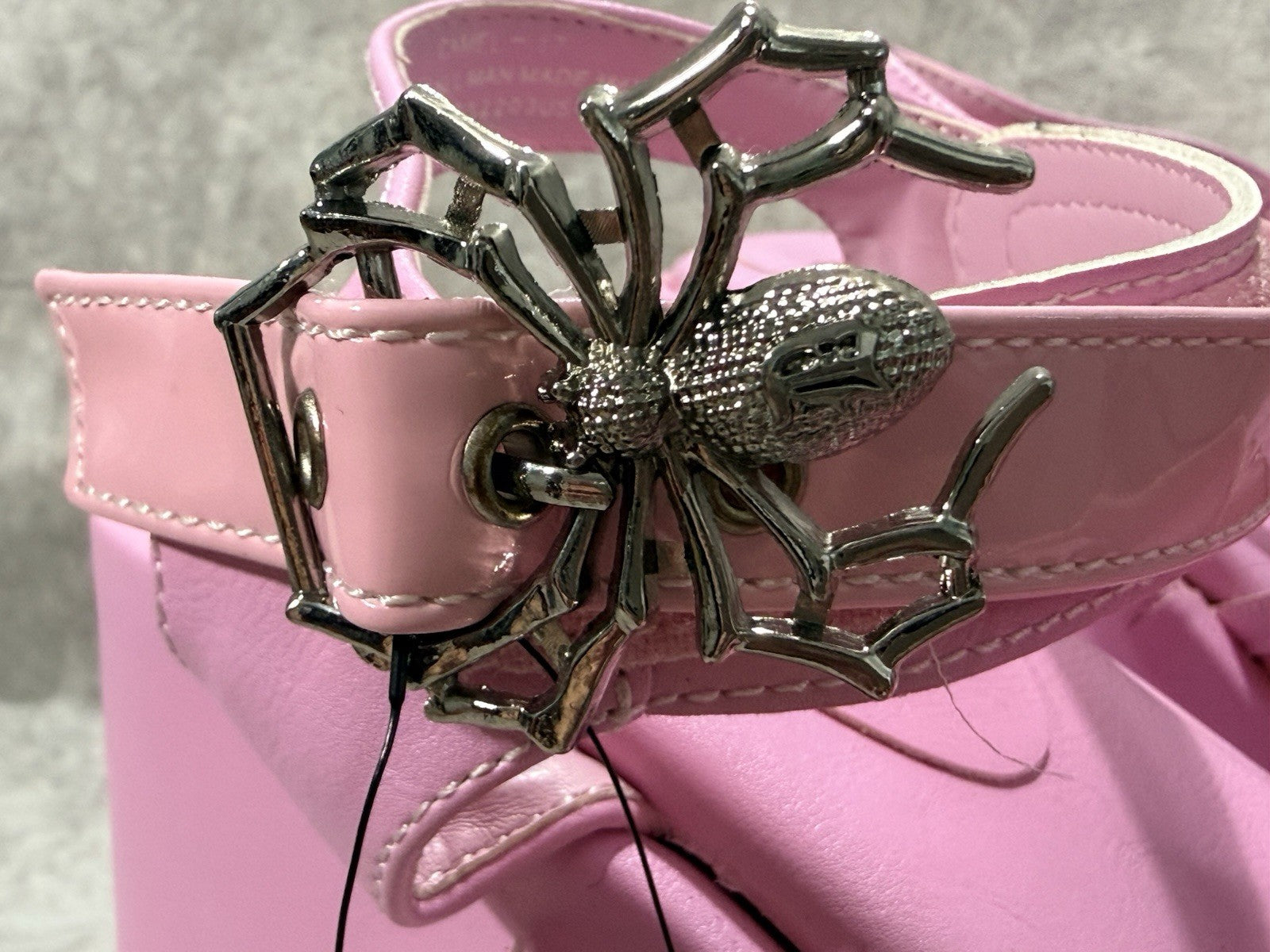 NWT Pink Demonia Platform Chunky Heels 
