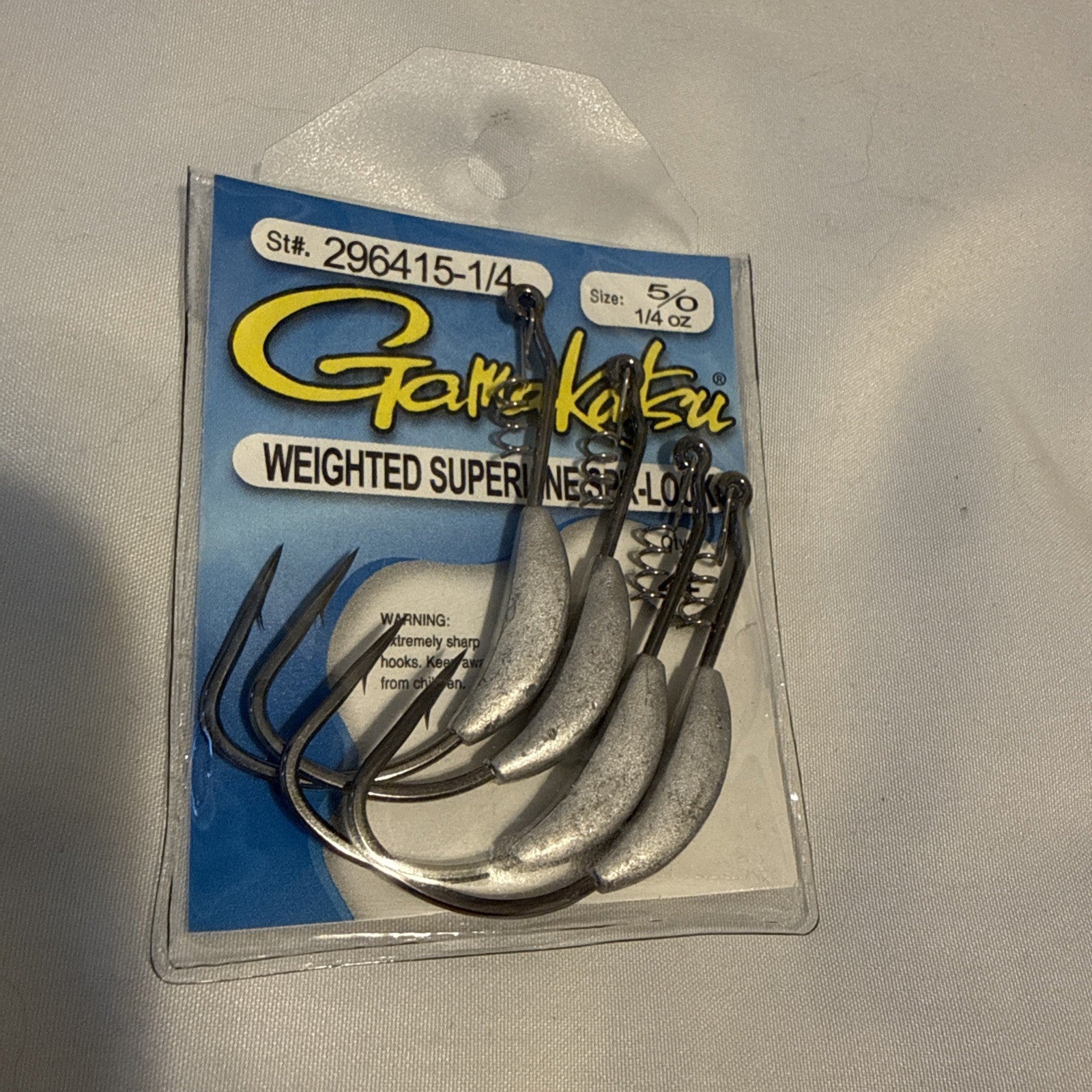 Gamakatsu Weighted Superline Spring Lock