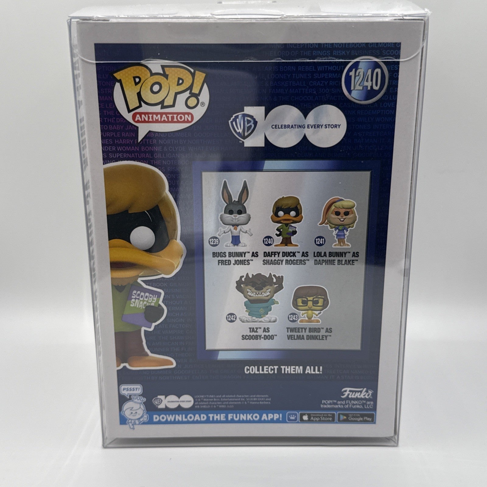 Funko Pop! Vinyl: Daffy Duck As Shaggy Rogers #1240 W/ Cover