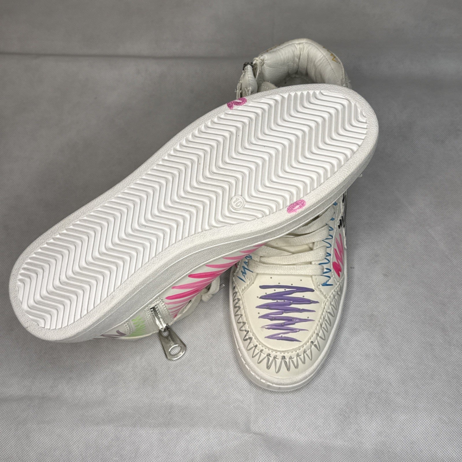 Vintage Havana Sneakers | Size 10 | Multi Swirl Hightop NIB