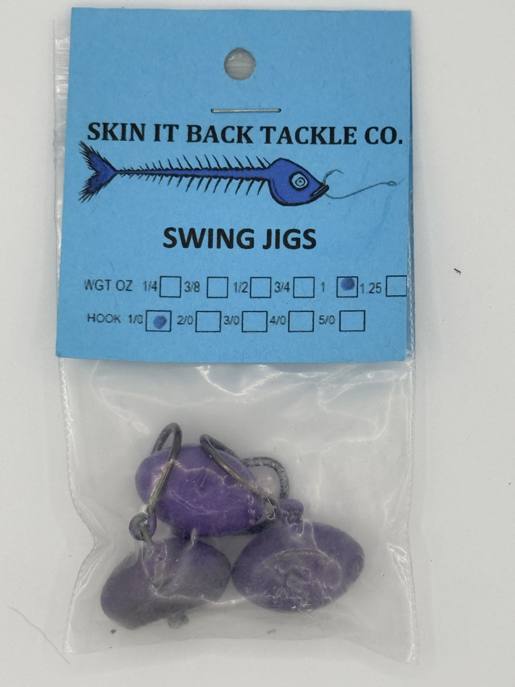 Skin It Back Swing Jig Multiple Sizes 3pcs per pk