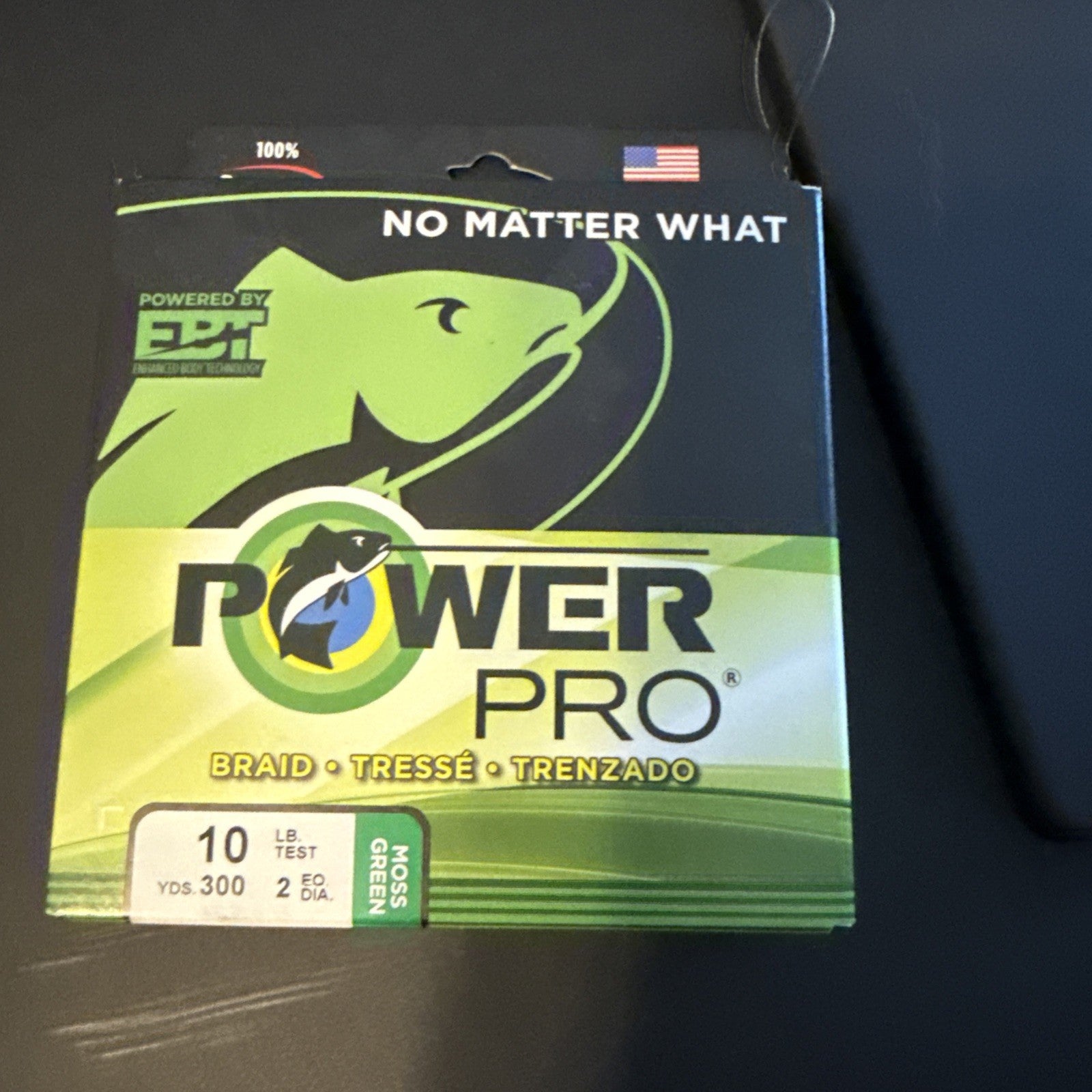 Power Pro Braided Line 10 Pound 300 Yard Green