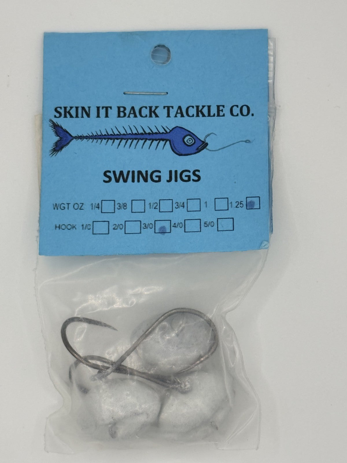 Skin It Back Swing Jig Multiple Sizes 3pcs per pk