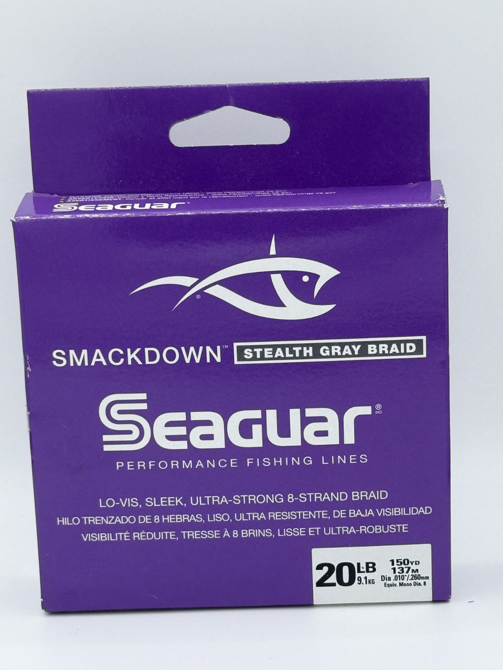 Seaguar Smack Down Braid | 150yd | Gray | various strengths
