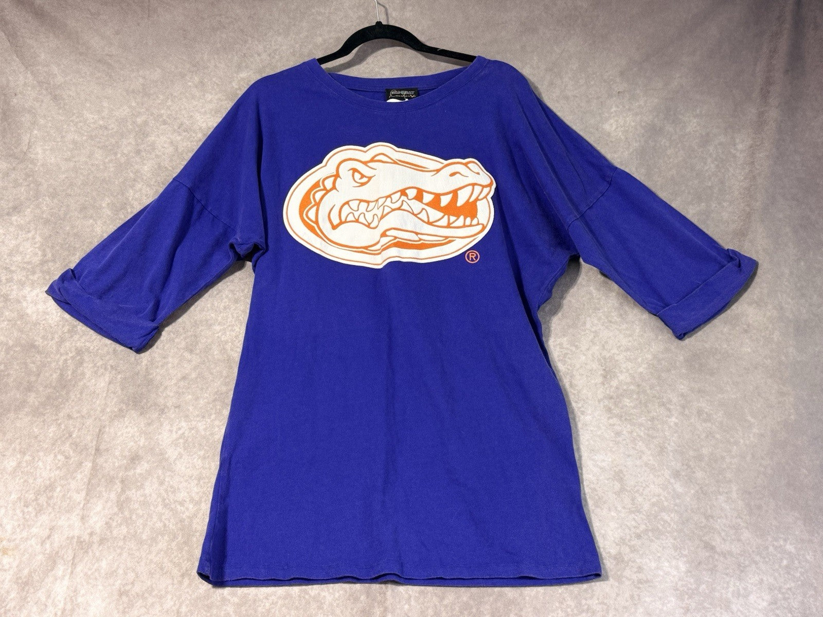 NWT Game Day Couture Women’s Size M Florida Gators 1/2 Sleeve Lightly Distressed