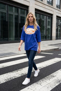 NWT Game Day Couture Women’s Size M Florida Gators 1/2 Sleeve Lightly Distressed