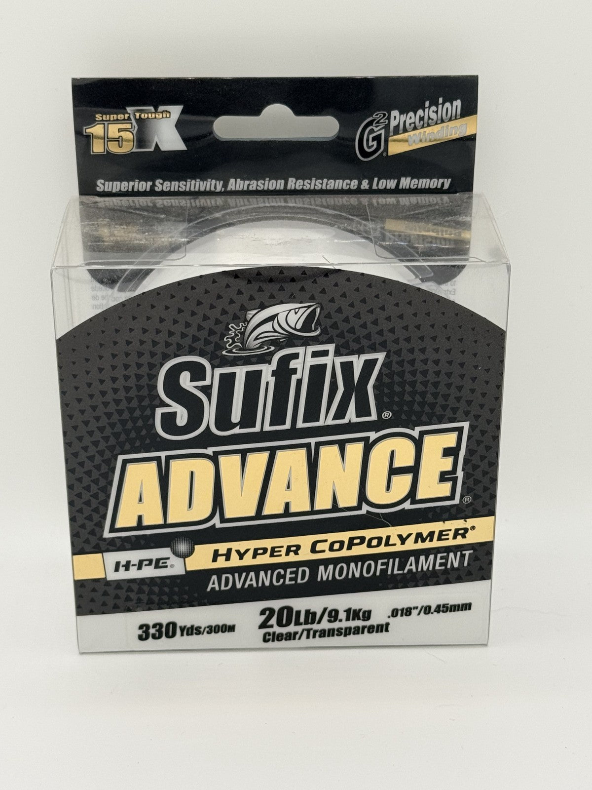 Sufix Advance Monofilament Clear 330yds