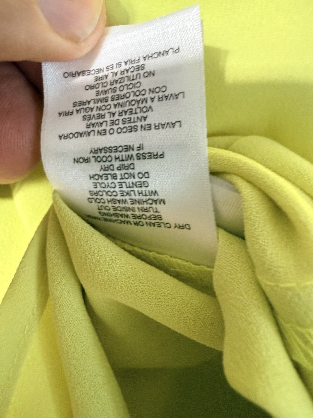 NWT Nine West Blouse Mojito Color Women’s Size M Long Sleeve 3 Button