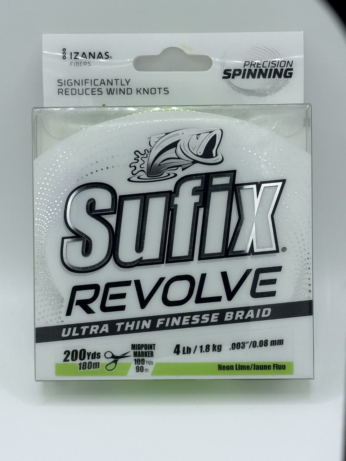 Suffix Revolve Braid | 4lb 200yd | Green