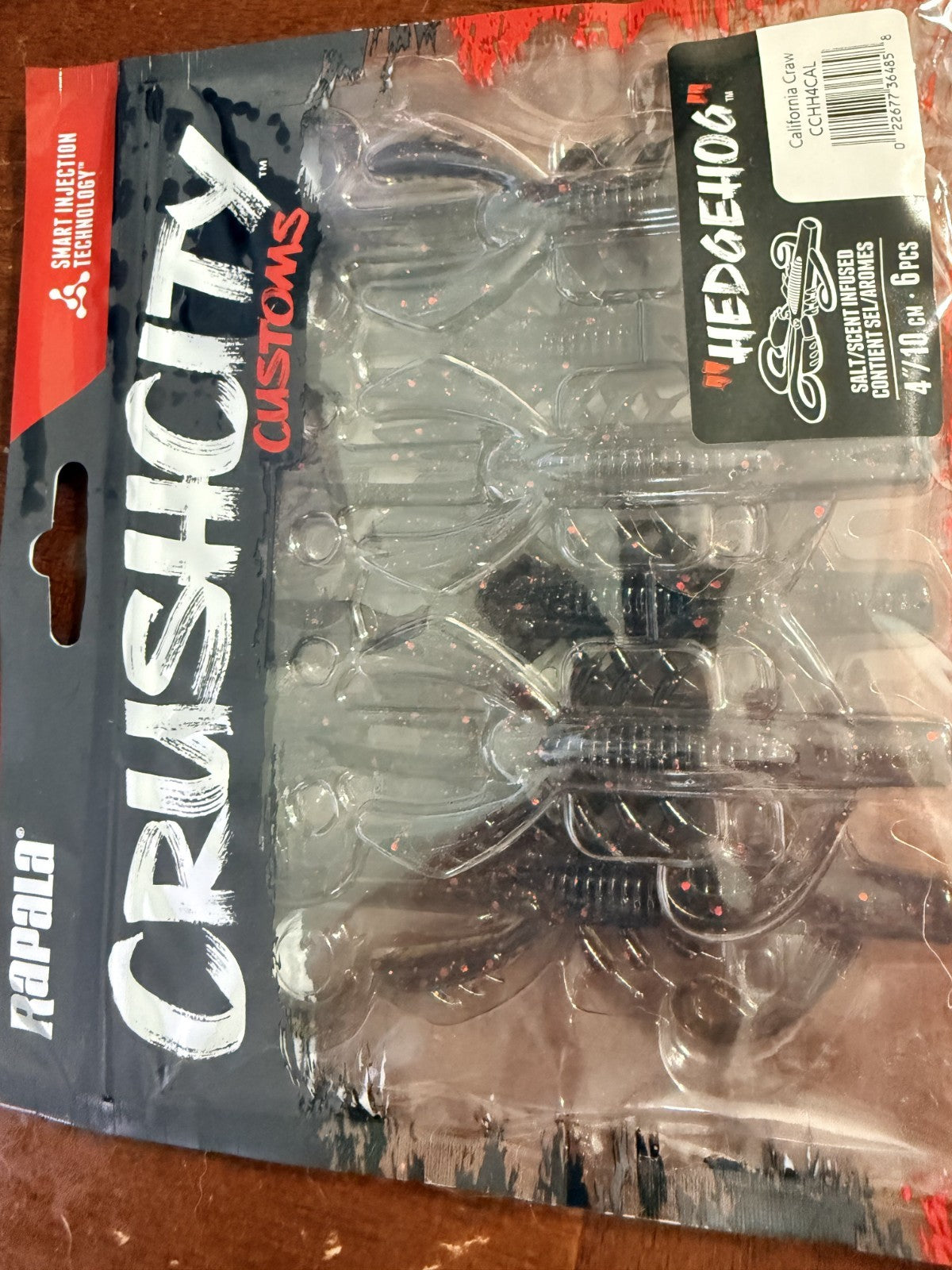Rapala Crush City Hedgehog 4" 6ct