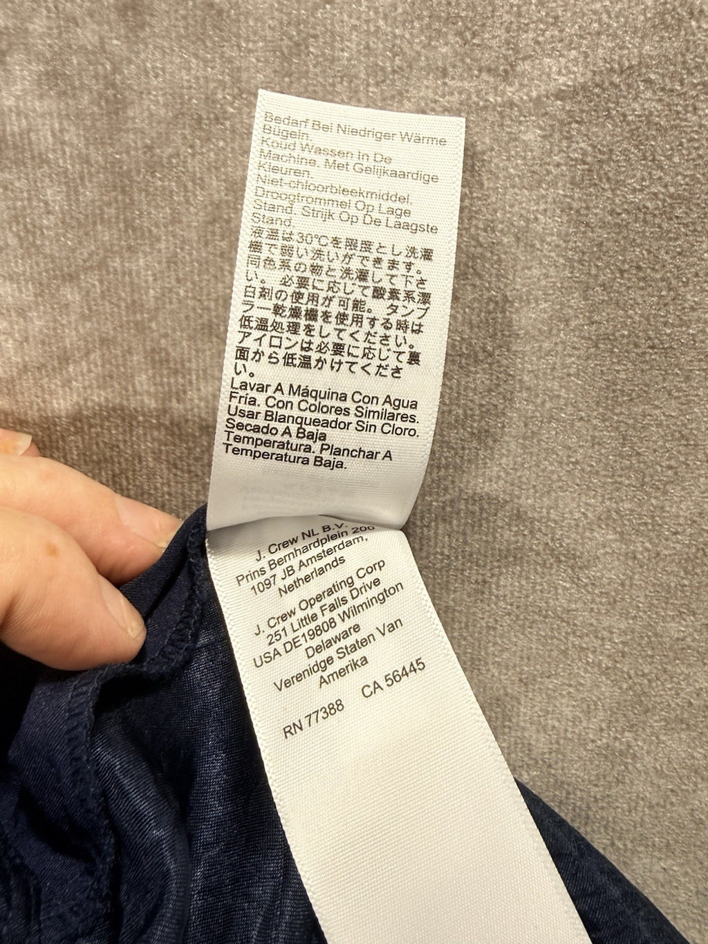 NWT J Crew Wide Leg Elastic Waist Navy Pants 