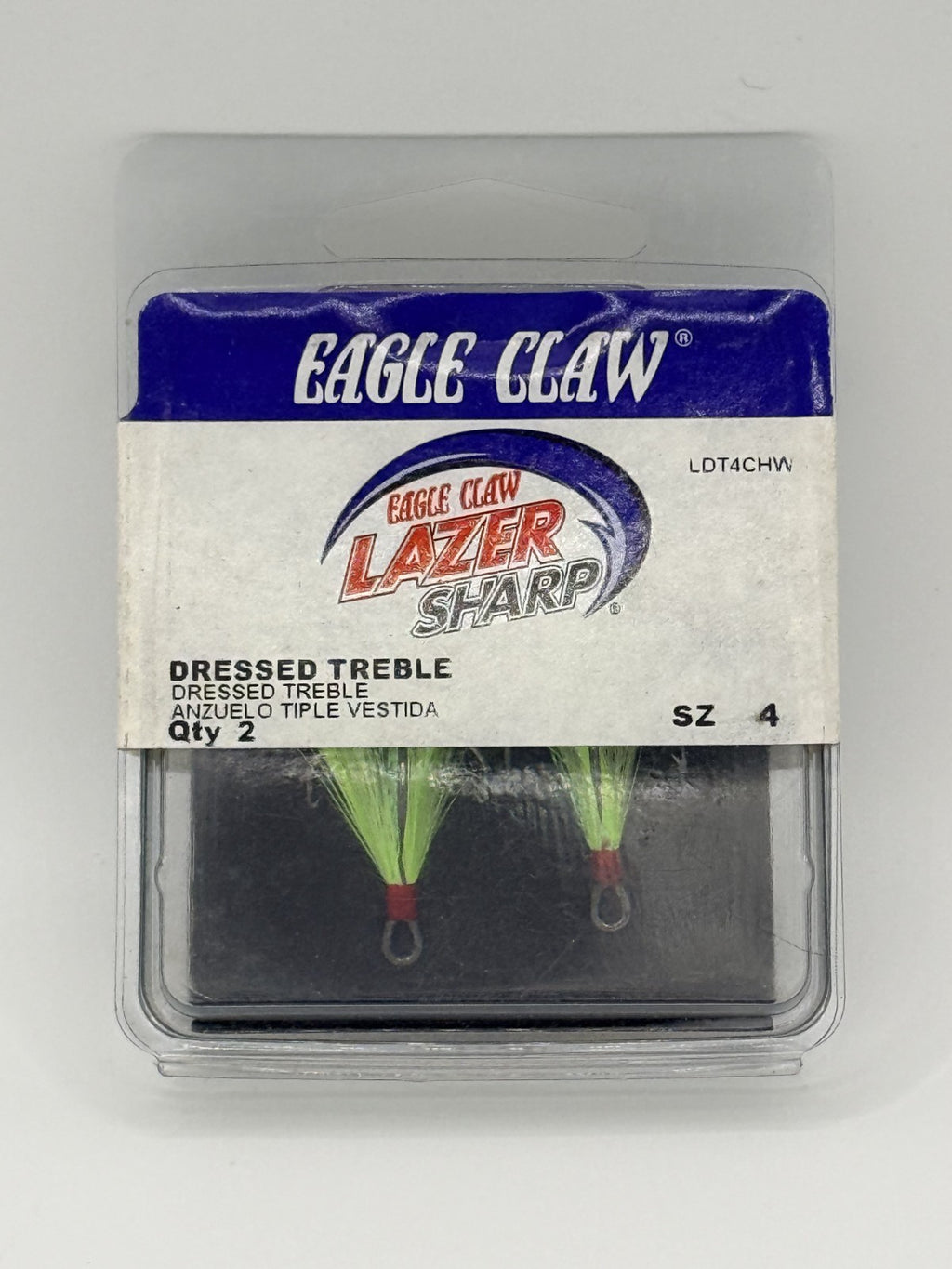 Eagle Claw Lazer Sharp Dressed Treble