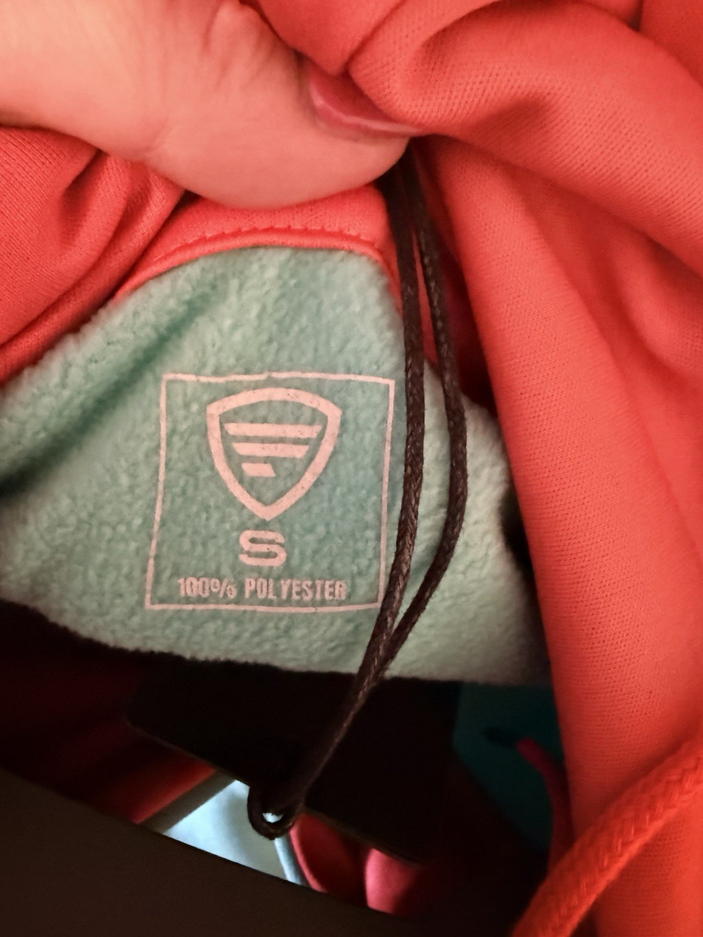 Favorite Fishing Hoodie Mint Size Small