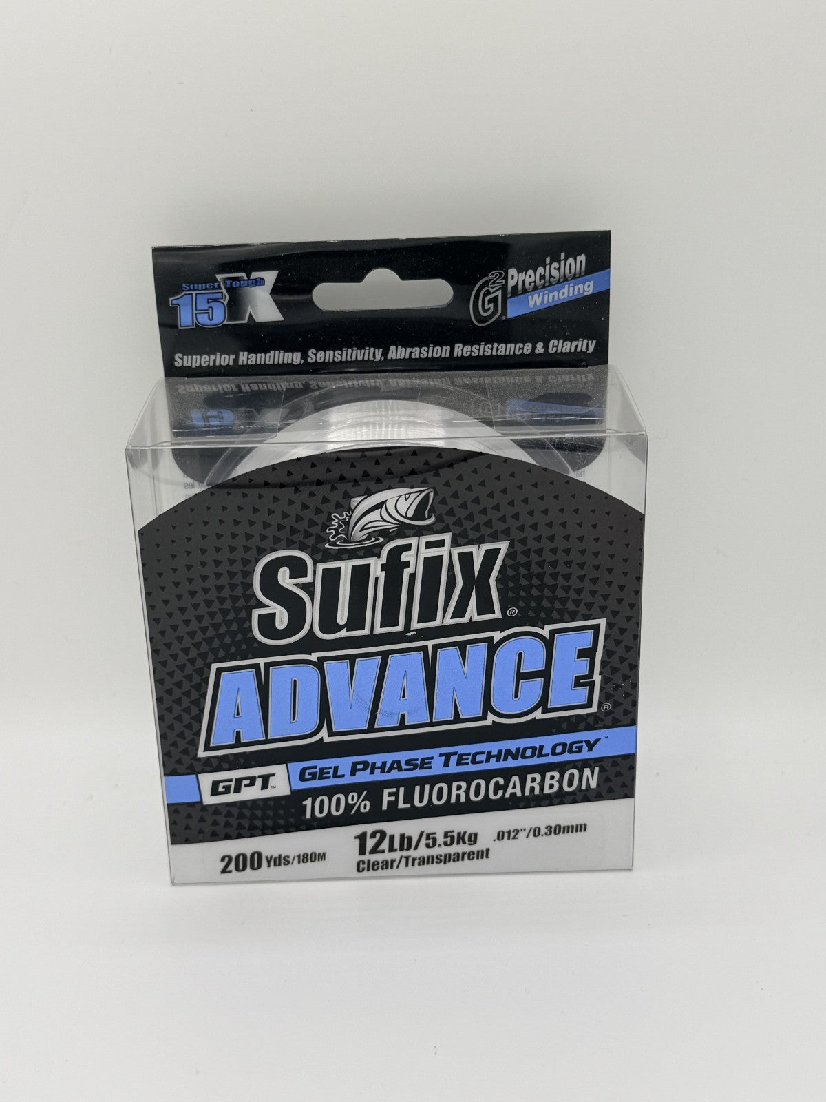 Suffix Advance Fluorocarbon Line 200yd  multi strengths