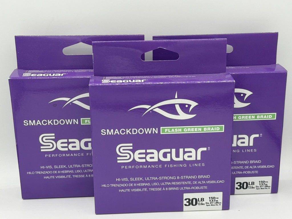 Seaguar Smackdown Braid | Flash Green | 150yd | various sizes
