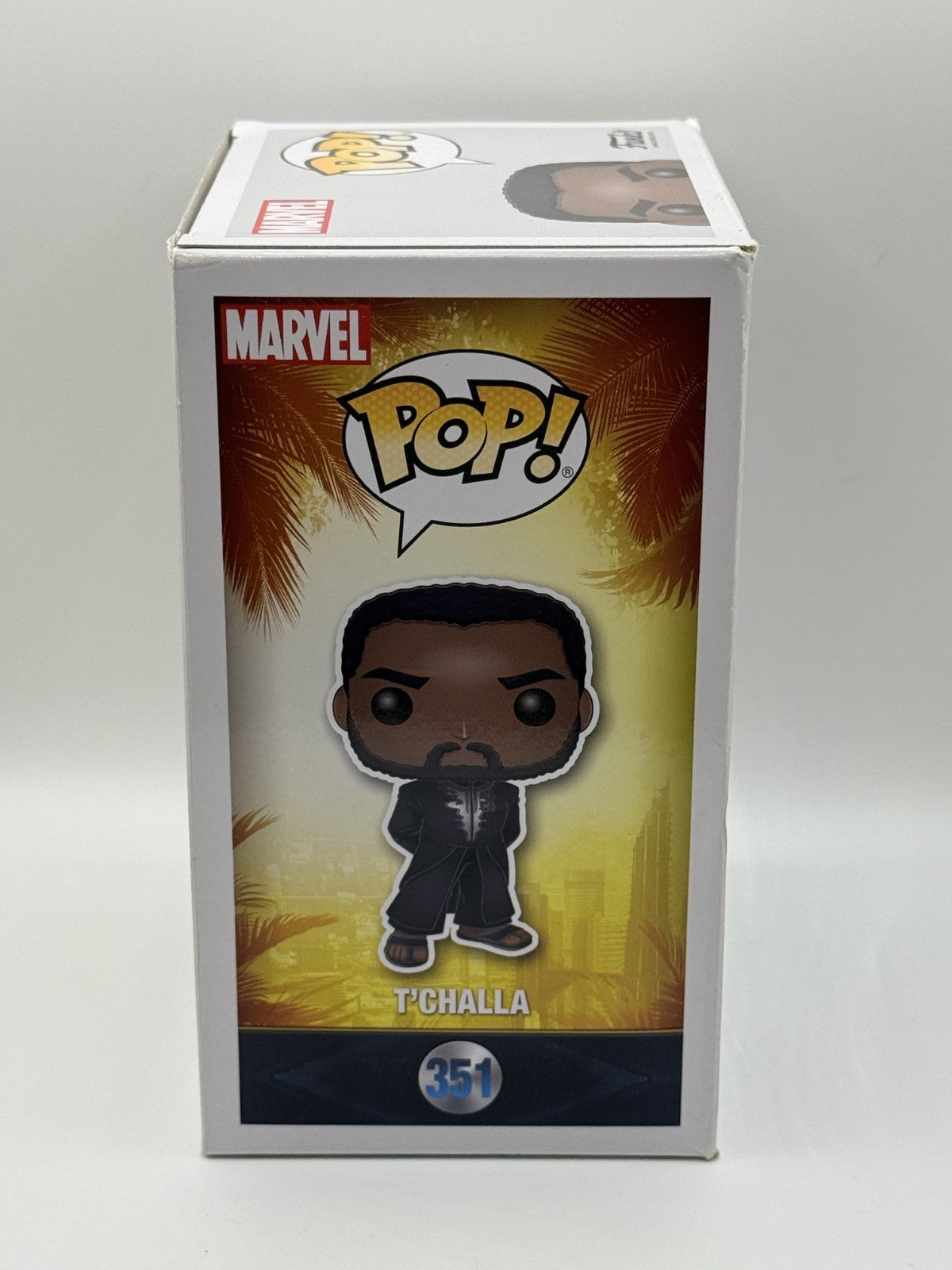 Funko Pop! - Marvel - Black Panther - T'Challa #351 Vinyl Figure