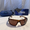 Hobie Mojo Float Shiny and Copper Wood Grain Polarized Sunglasses Brown