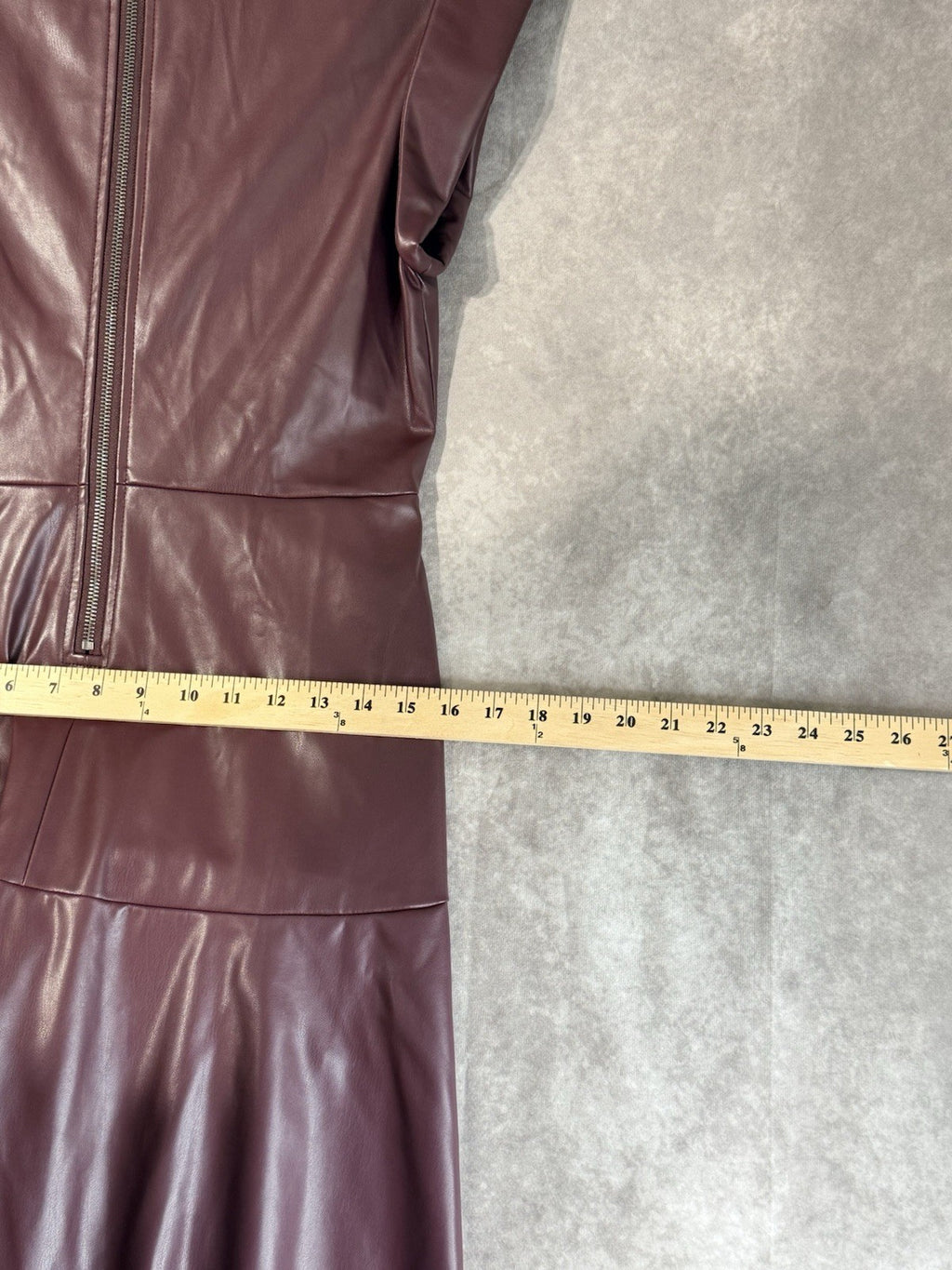 NWT Steve Madden Women’s Size M Faux Leather Beckett Dress
