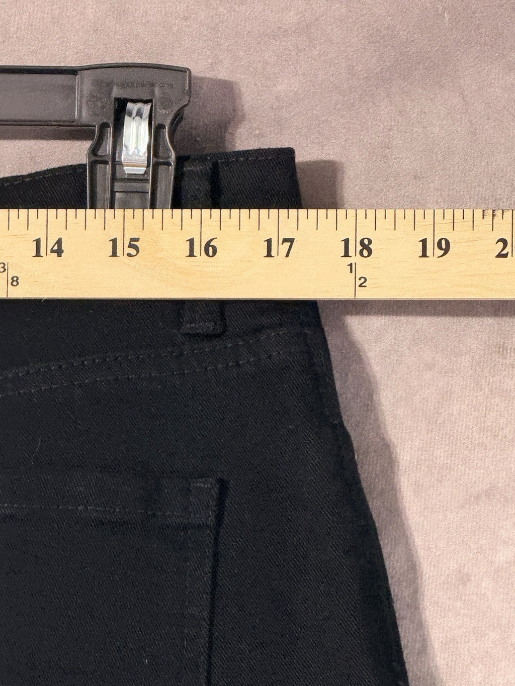 NWT Gloria Vanderbilt Amanda Slimming Jeans Coal Black Women’s Size 14