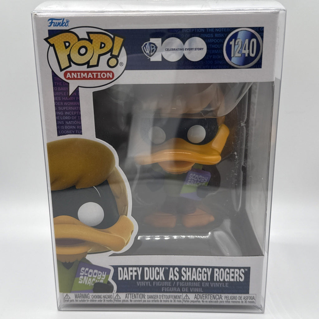 Funko Pop! Vinyl: Daffy Duck As Shaggy Rogers #1240 W/ Cover