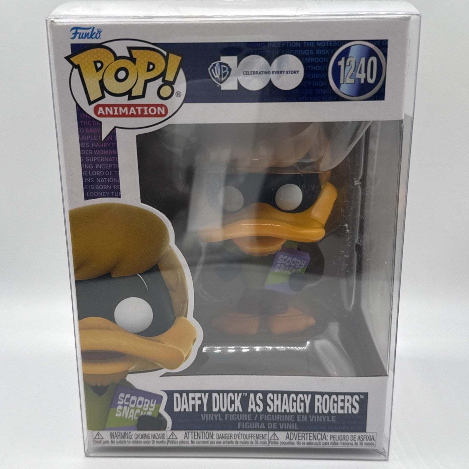 Funko Pop! Vinyl: Daffy Duck As Shaggy Rogers #1240 W/ Cover