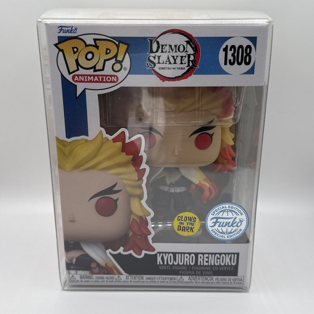 Funko Pop! Vinyl: Demon Slayer: Kimetsu no Yaiba - Kyojuro Rengoku SE GITD W/CVR