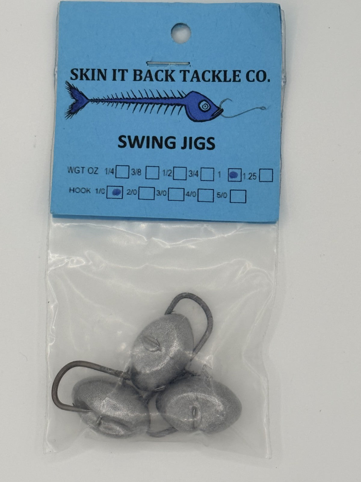 Skin It Back Swing Jig Multiple Sizes 3pcs per pk