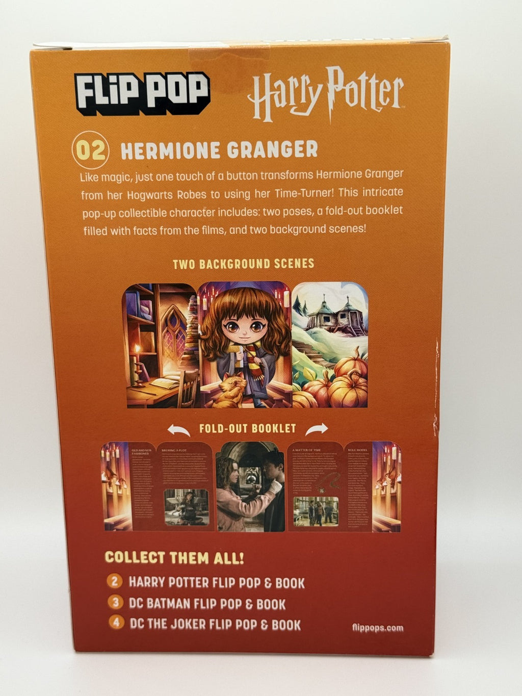 Flip Pop 01 Harry Potter & 02 Hermione Granger lot