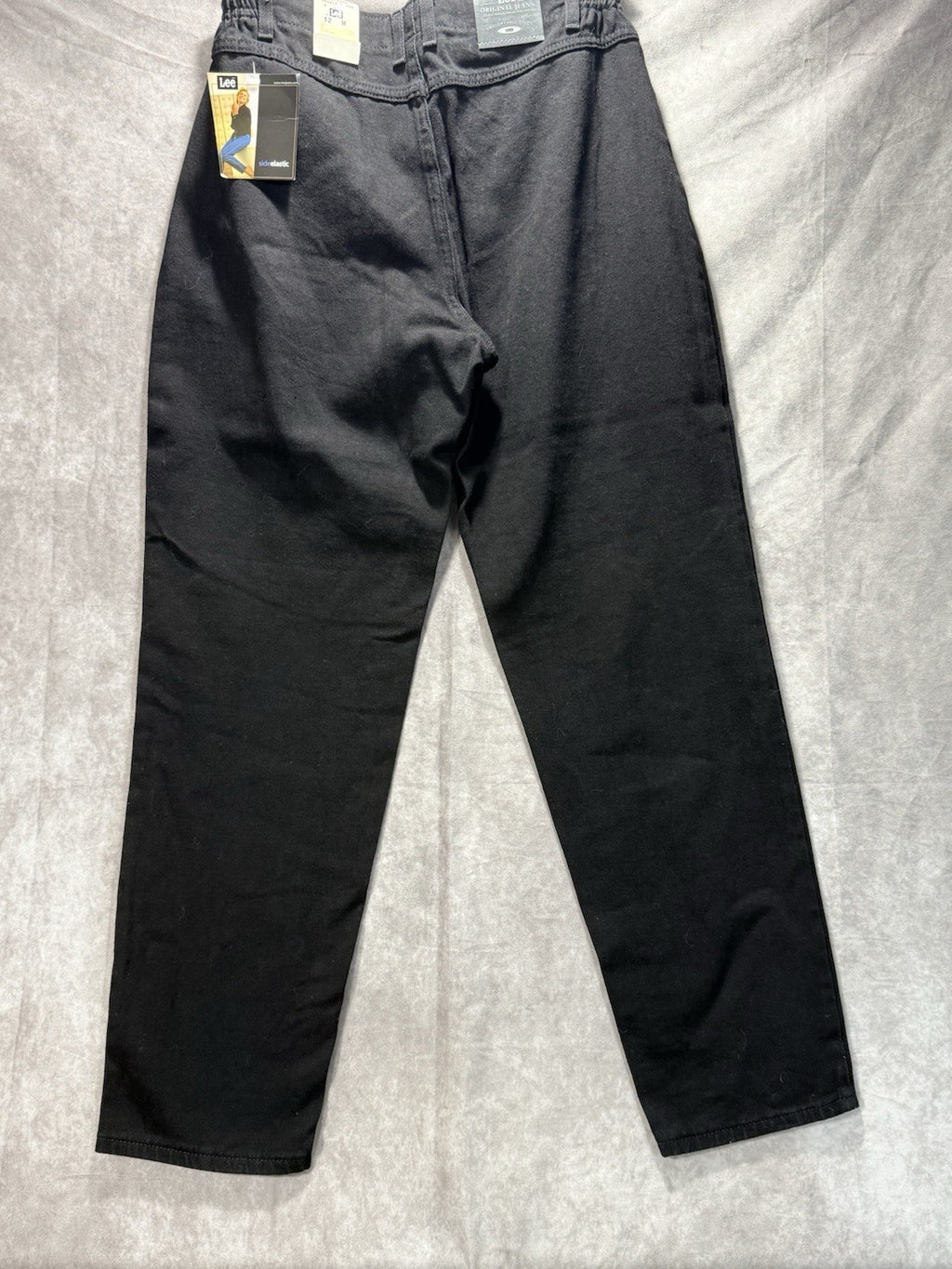 NWT Lee Jeans Double Black Elastic Sides Women’s Size M