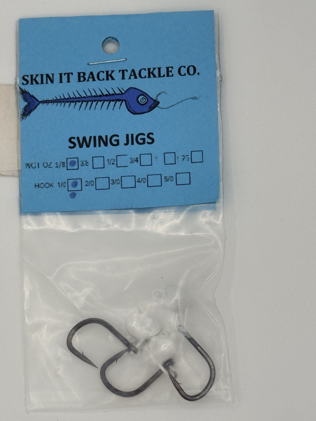Skin It Back Swing Jig Multiple Sizes 3pcs per pk