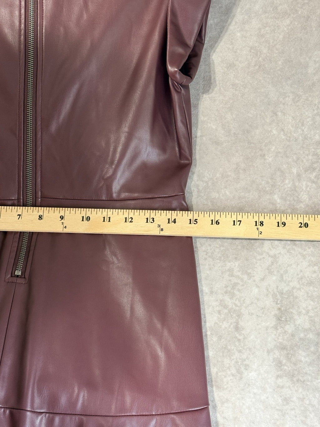 NWT Steve Madden Women’s Size M Faux Leather Beckett Dress