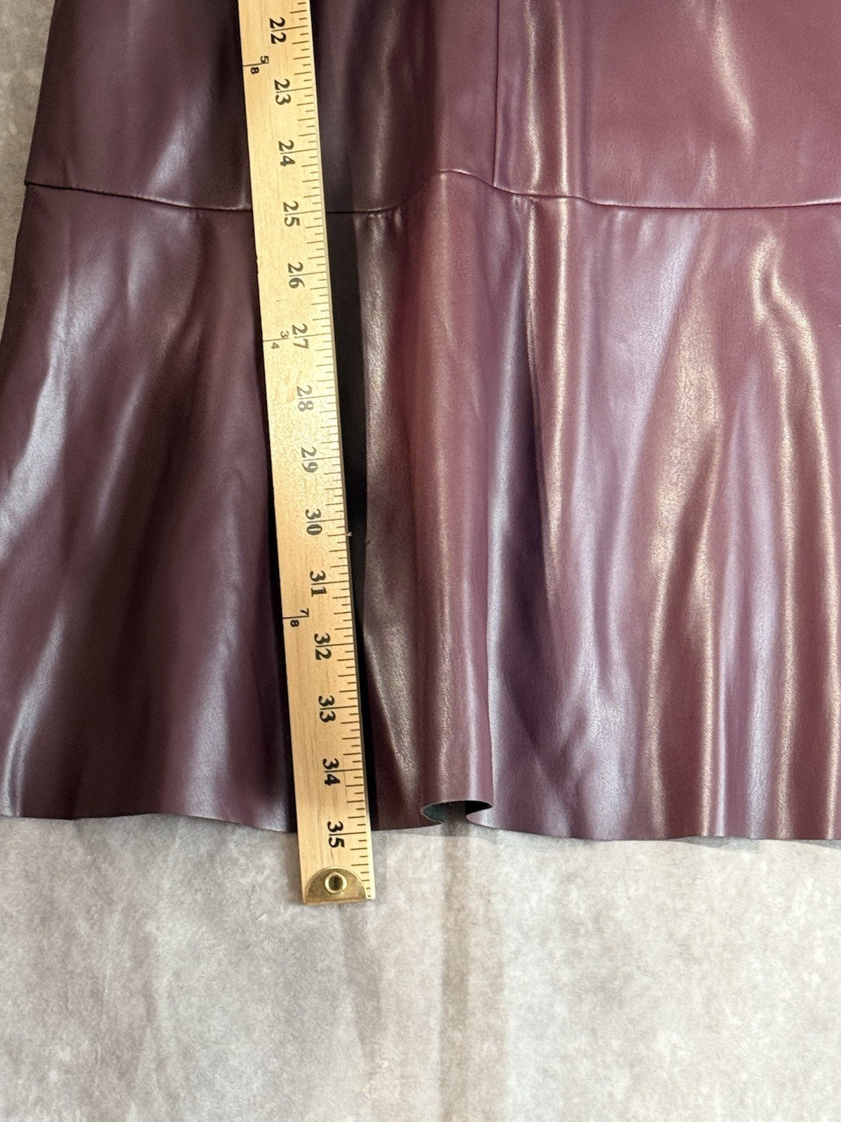 NWT Steve Madden Women’s Size M Faux Leather Beckett Dress