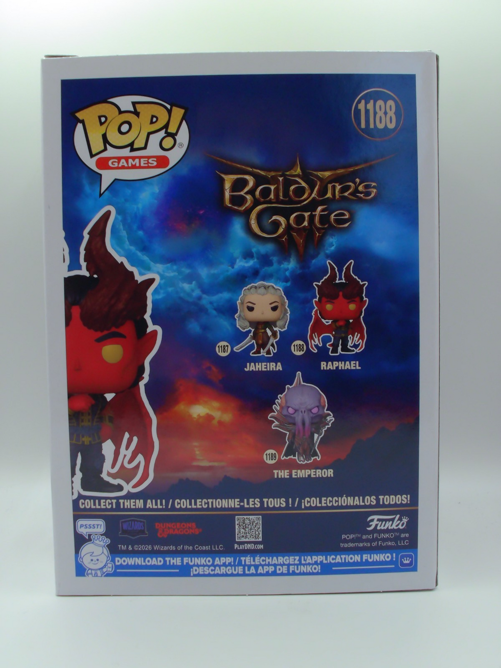 Funko Pop Games Baldur's Gate III Raphael #1188